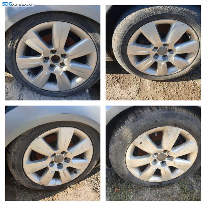 Set 4 Jante Roti Aliaj 225 55 17 R17 5x112 Volkswagen Passat B6 2005 - 2010 [C9798]
