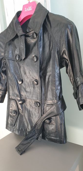 Jachetă damă,  din piele naturală