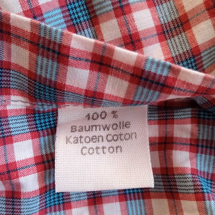 %SALE! КАТО НОВА JACK WOLFSKIN Size M оригинална карирана риза с къс ръкав Джак Улфскин Plaid Shirt