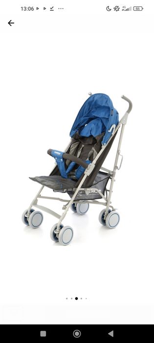 Cărucior sport tip umbrela , reglabil ,cadru metalic.