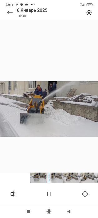 Мини  погрузчик.