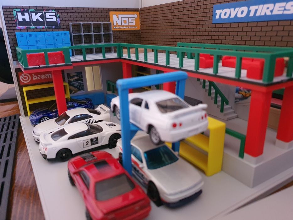 Hot wheels garage 1:64 Хотуилс гараж