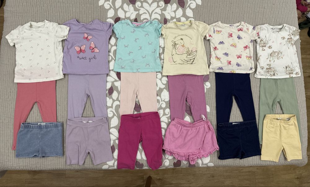 Лотове  дрехи за момиче размер 86/92