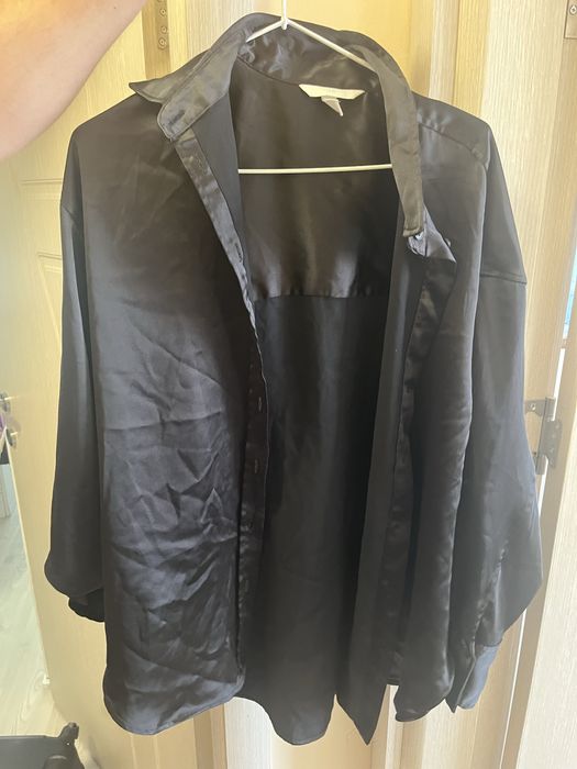 Черна риза H&M - М, оувърсайз