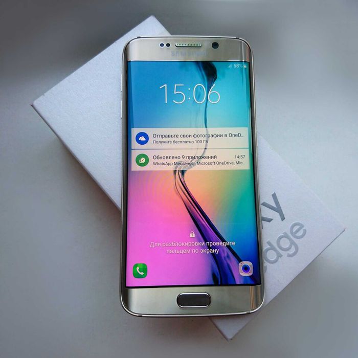 Samsung S6 Edge (Коробка + Документы)