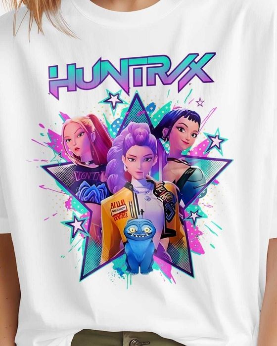 K pop DEMON Hunters детски тениски , блузи с дълъг ръкав