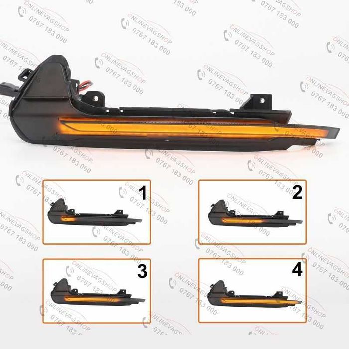 Semnalizare dinamica oglinda Audi A6 4G C7