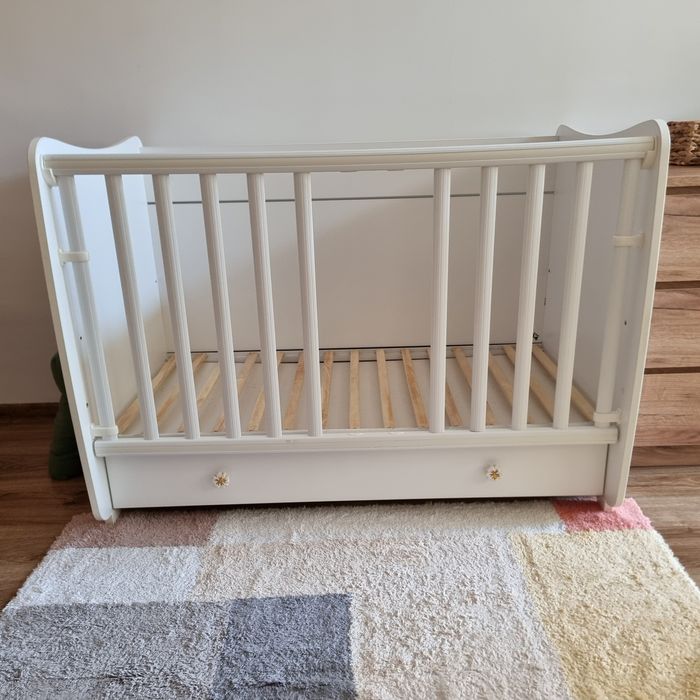 Легло-люлка (кошара) Lorelli Classic 60/120 см + матрак Bamboo