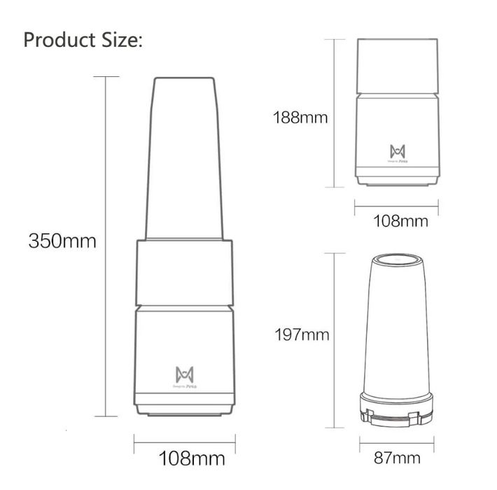 Блендер Xiaomi Pinlo Little Monster