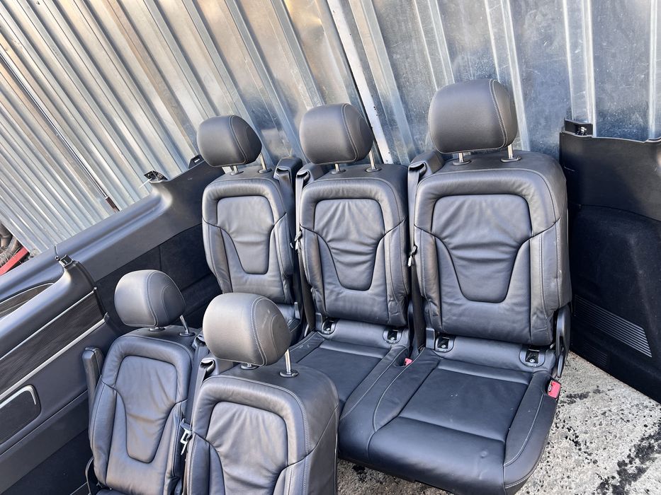 Mercedes Vito V-class W447 Interior Complet Scaune 8 Locuri Piele