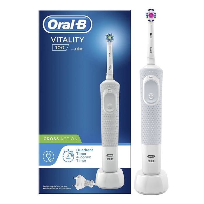 Электрическая зубная щетка Oral-B Vitality  Cross Action