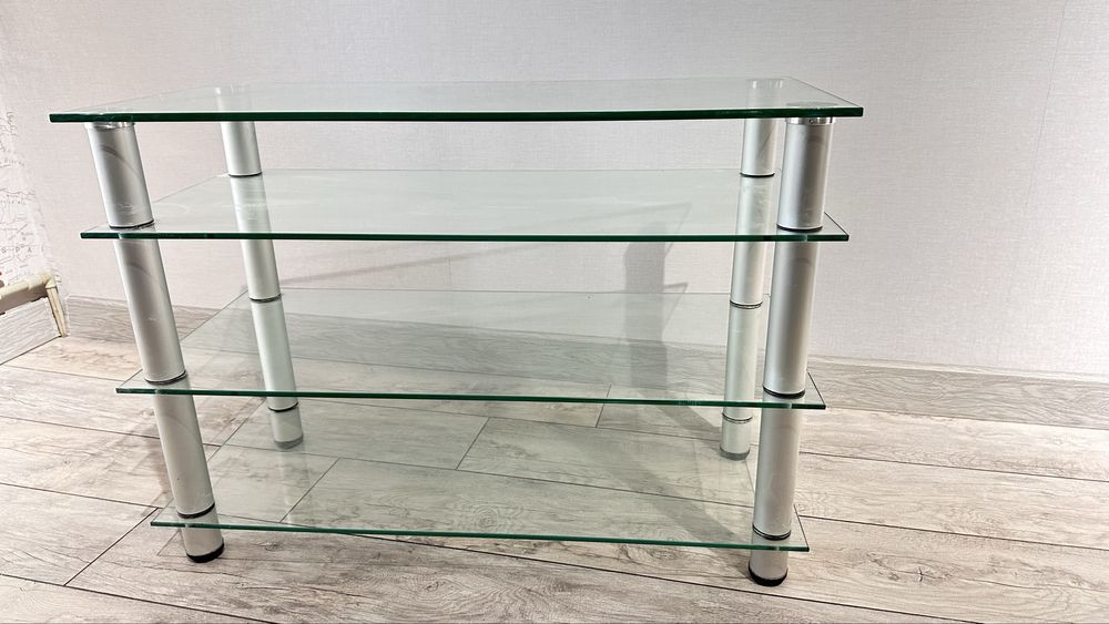 Тумба под телевизор стеклянная