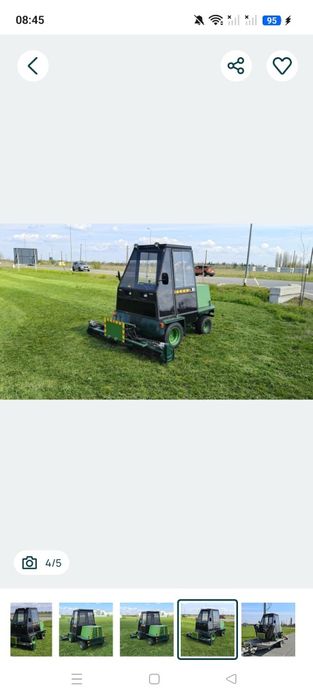 Tractor gazon motor kubota 25 cp