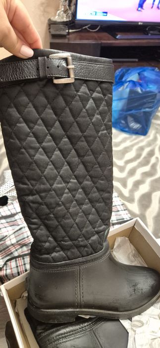 Сапоги резиновые утеплённые