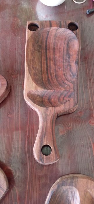 Platou servire rustic din lemn