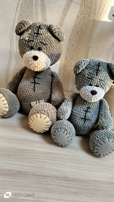 Вязаные игрушки .