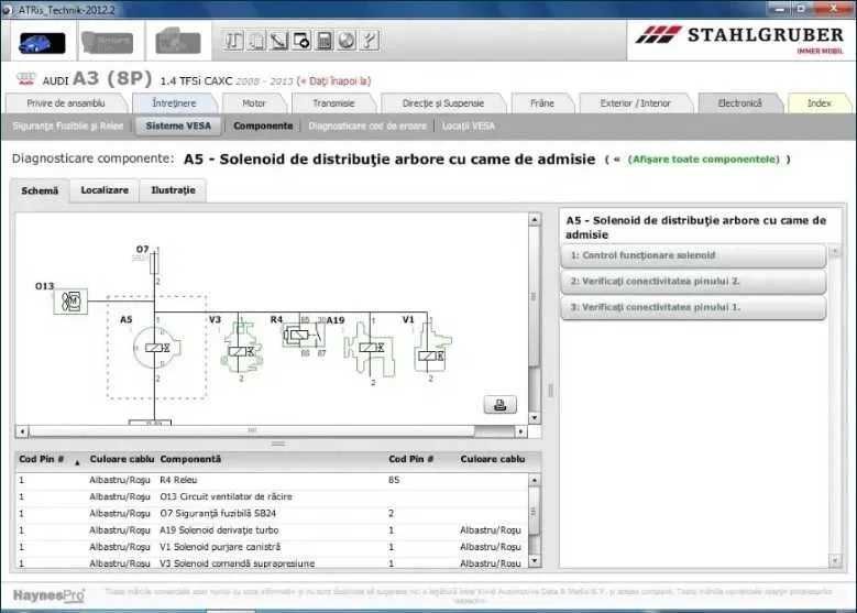 Panasonic Toughbook CF D1 MK3  pentru diagnoză auto, gata configurat