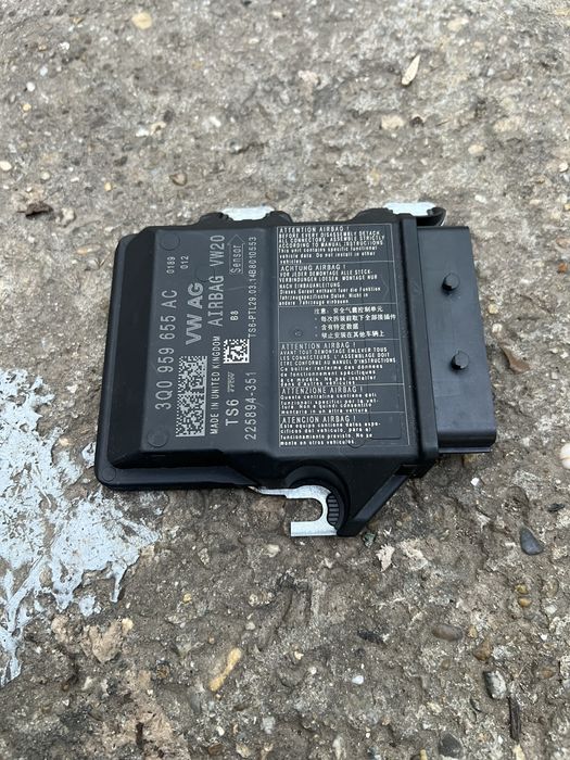Calculator Airbag Skoda Octavia 3 ( 5E ) / Seat Leon 5F | 3Q0959655AC | Senzor SRS Modul Airbaguri Plansa Bord Pasager Centura Pretensioner Volan III