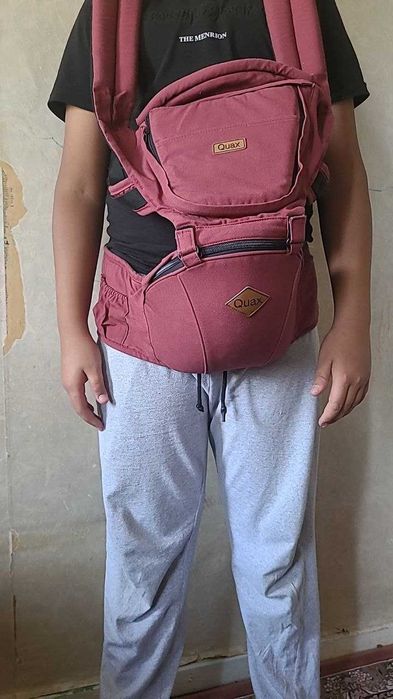 Детская переноска-трансформер (хипсит, кенгуру) Quax, Korea, фирменный