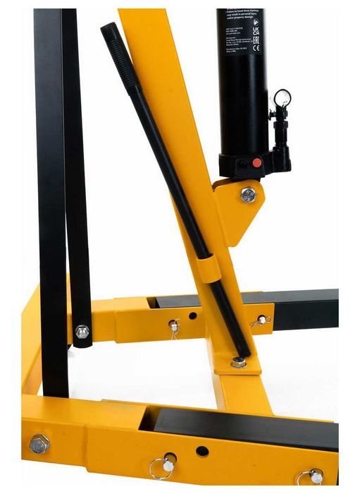 НЕМСКИ Хидравличен Сгъваем Кран За Двигатели Жираф 2t JCB + ЛЕД ФЕНЕР