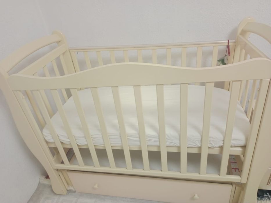 Детский манеж-кровать