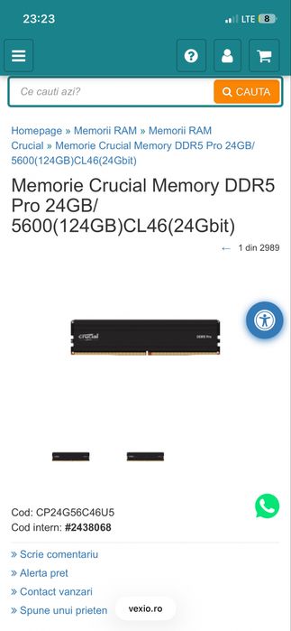 crucial pro 24gb ram ddr5 5600mhz