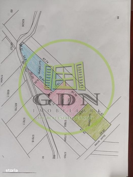 Teren de vanzare -Reghin - Viilor  3900 mp