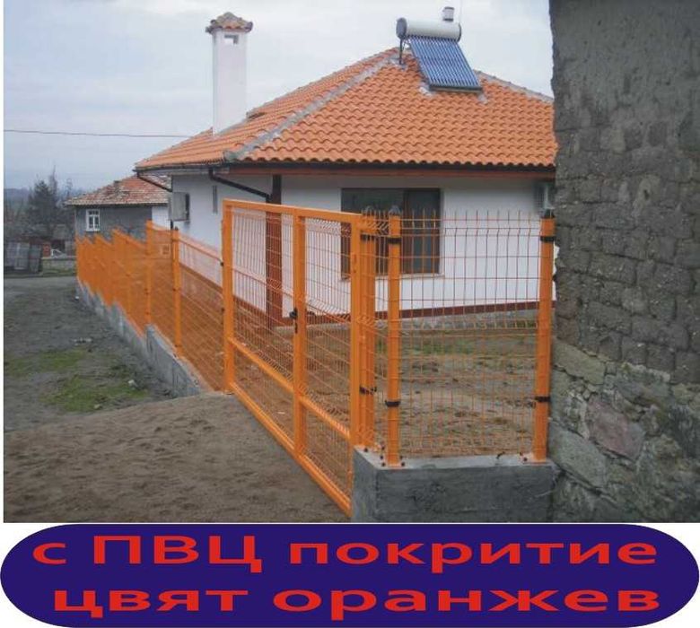 МРЕЖА --оградни ПАНА с PVC заварени от ПРОИЗВОДИТЕЛ