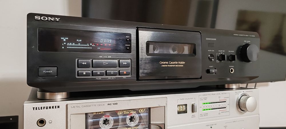Casetofoane deck Sony TC-K390 și TC-WE 475