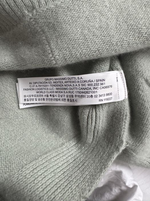 Cardigan lana- casmir Massimo Dutti marime L