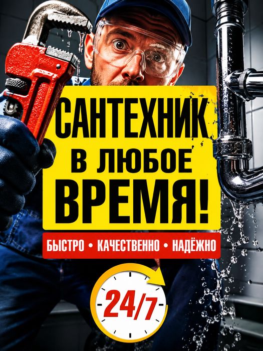 Сантехник. Срочный вызов!