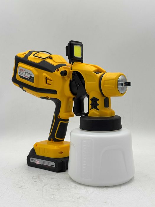 Аккумуляторный краскопульт Ubay UB-CN7000D | 21V | 200 Вт | 1400 мл