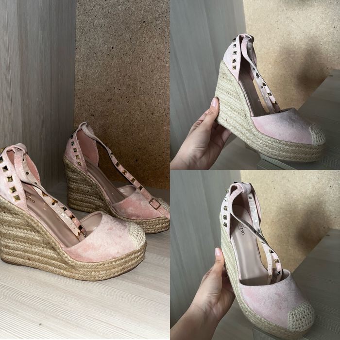 Продам туфли на танкетке