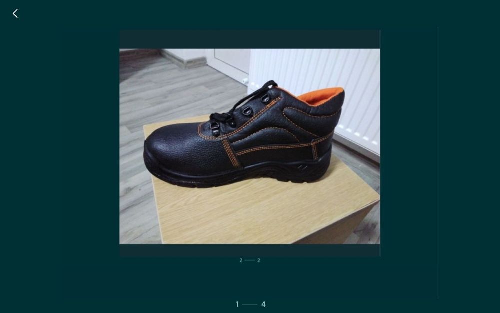 Bocanci si sandale cu bombeu metalic 43