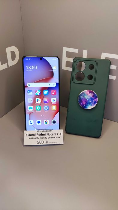 Xiaomi Redmi Note 13 5G 8GB RAM/256GB/Graphite Black/Aspect Impecabil! ID1543