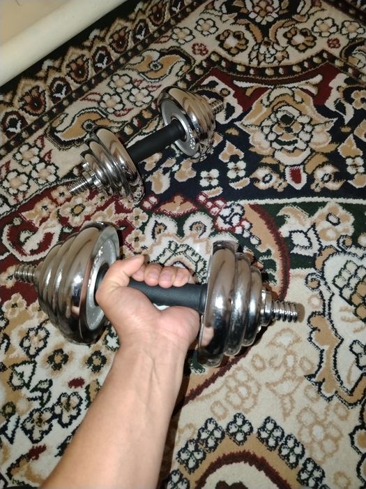 10 кг ли 2 та гантел