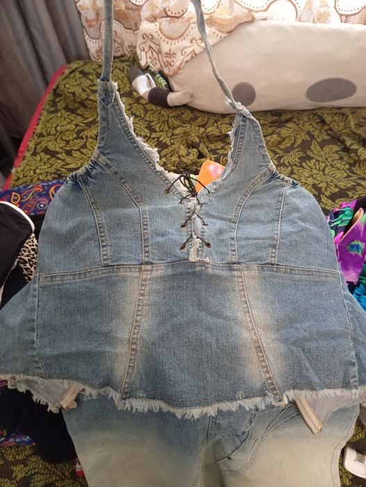 Костюм женский джинсовый