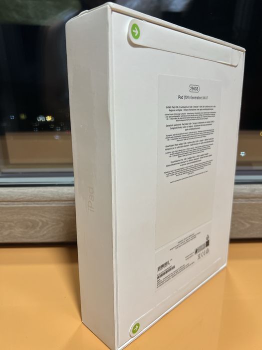 iPad (gen.10), 10.9", 256GB, Wi-FI, Silver, NOU, Sigilat