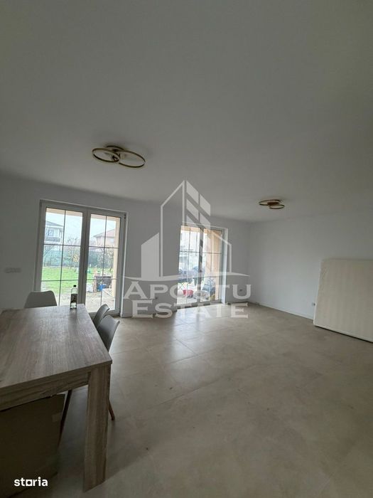 Duplex 5  camere, partial mobilat ,centrala proprie,Dumbravita