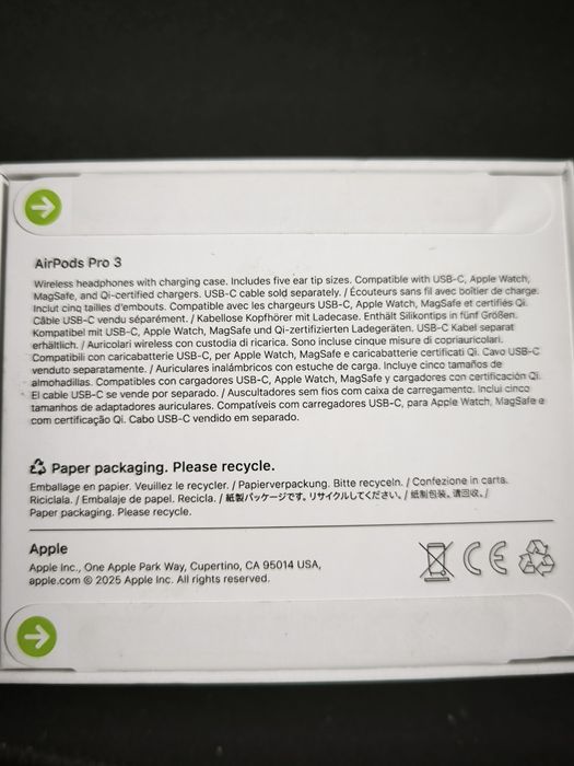 Apple aipods pro 3 , nou, sigilat