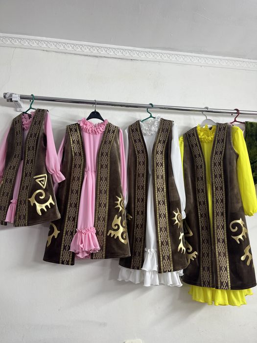 Казакша койлек,  национальные платья