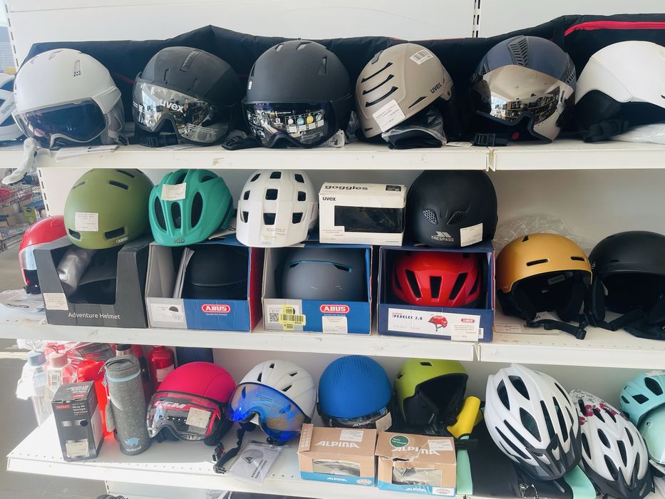 Căștii pentru schiuri si bicicleta