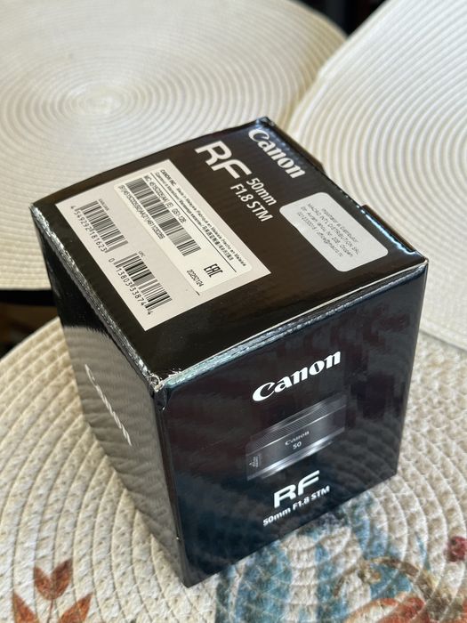 Obiectiv Canon RF 50mm 1.8 stm sigilat