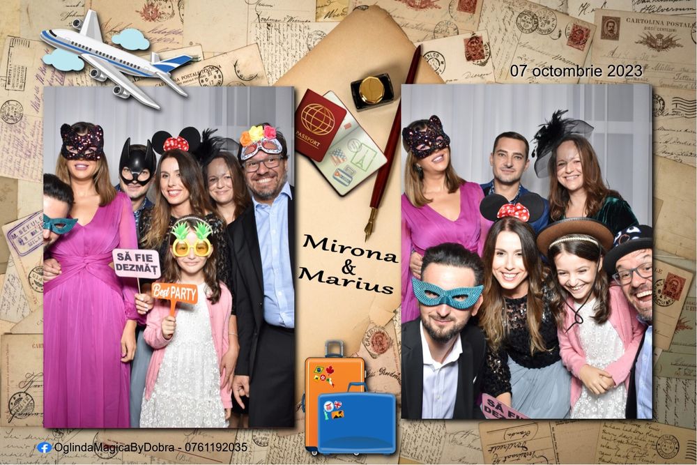 Oglindă magică / Cabină foto de inchiriat