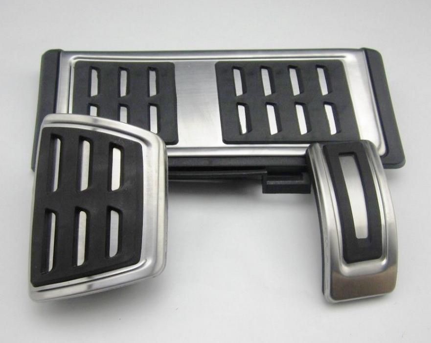 Set pedale inox + Footrest transmisie automata DSG VW Passat B8, Skoda