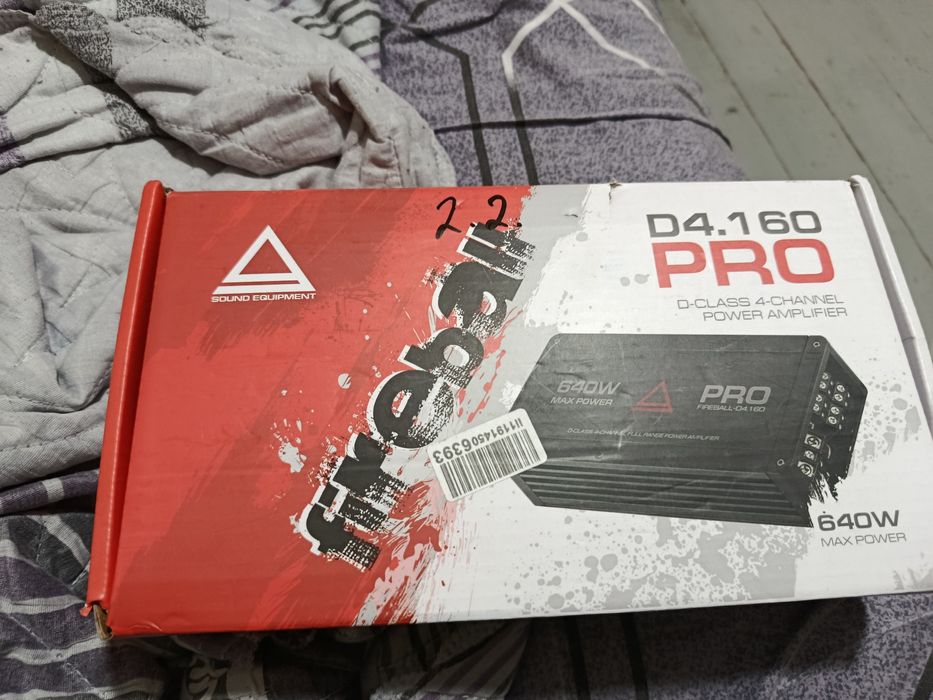 МОЩНЫЙ усилитель 4.160  AURA