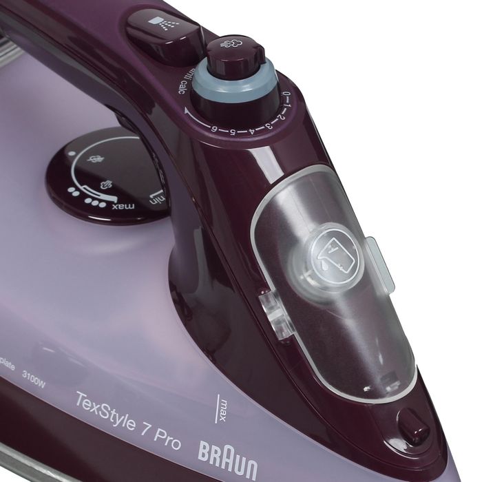 Braun SI7181VI — мощный паровой утюг для дома