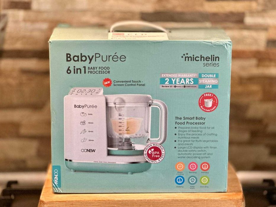 Aparat de gatit cu aburi, 6 functii, bebelusi, garantie