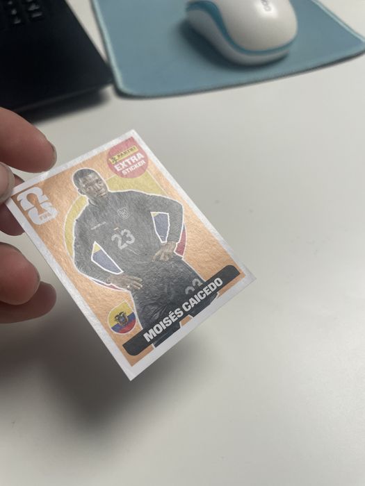 Caicedo extra sticker Panini WC26