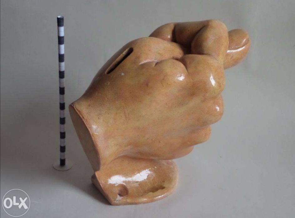 Дуля. Фига. Кукишь. В виде копилки. Копилка.